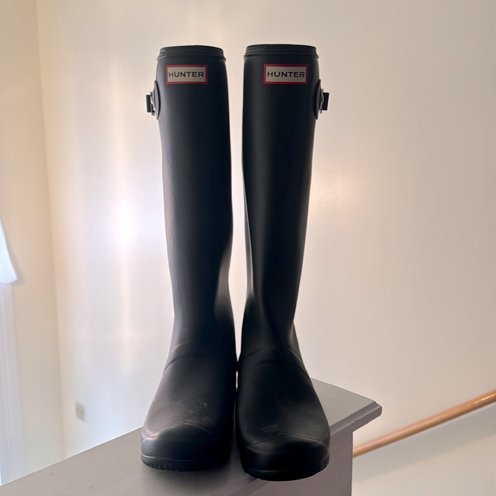 Hunter Rain Boots SLIM FIT Size 8